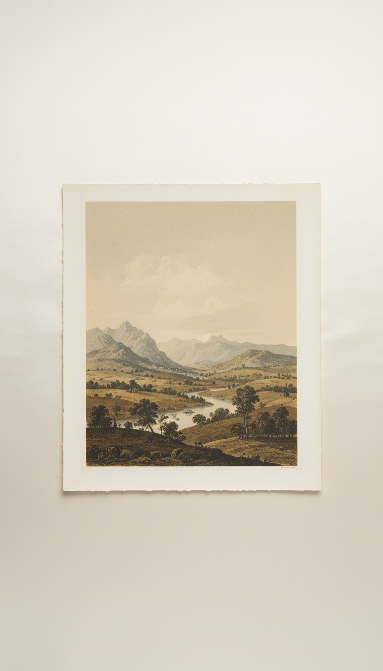 Unframed Classic Landscape Print