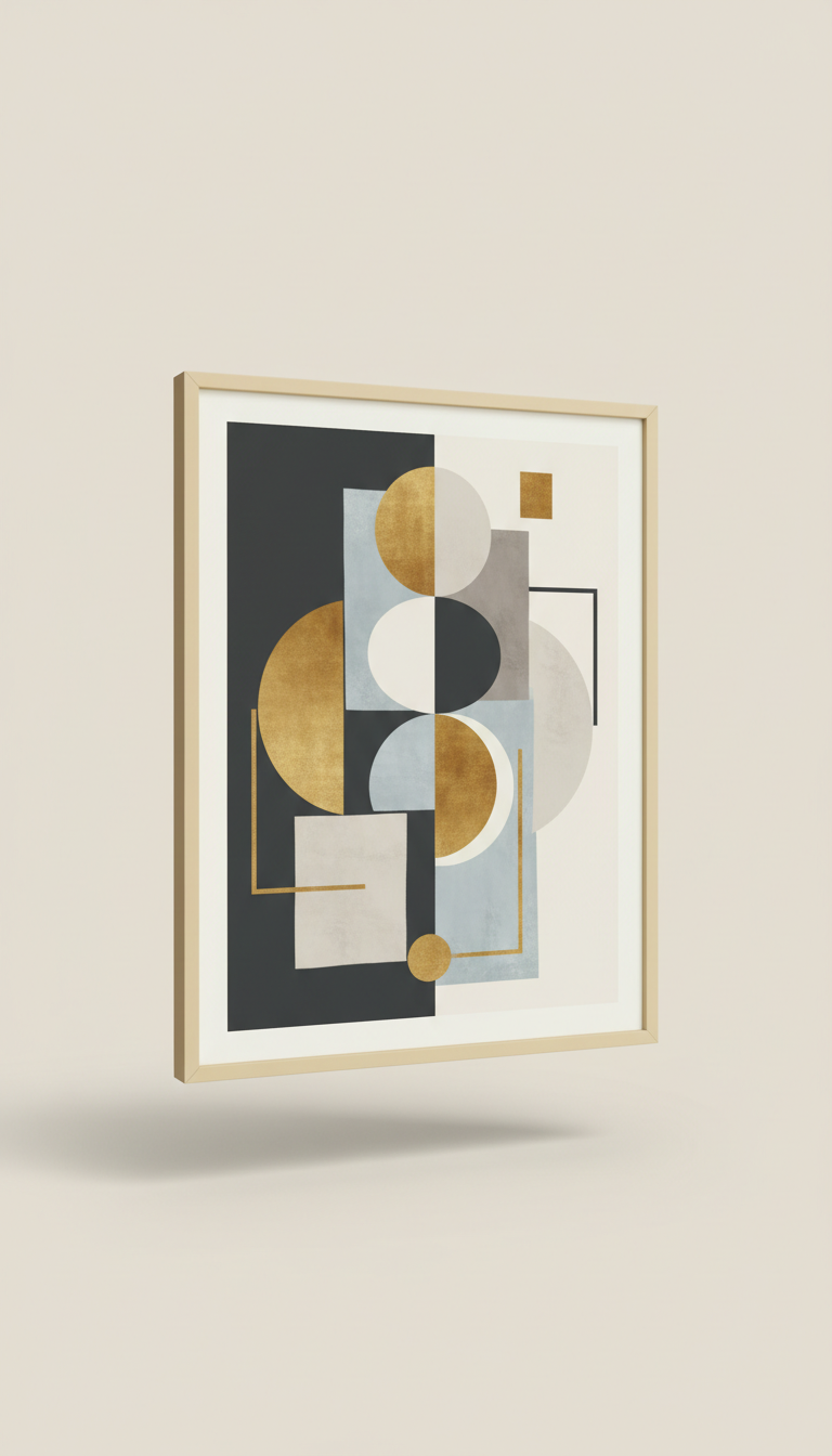 Unframed Contemporary Color Art Print